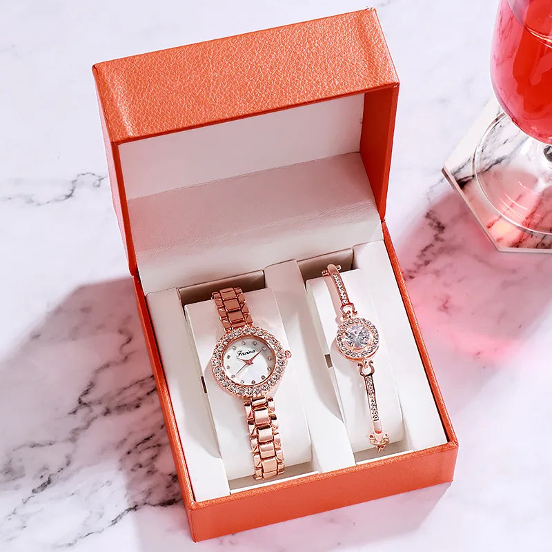 Fsg35 Women's Quartz Watch Gift Set Bracelet Gift Sets Buy Women's
