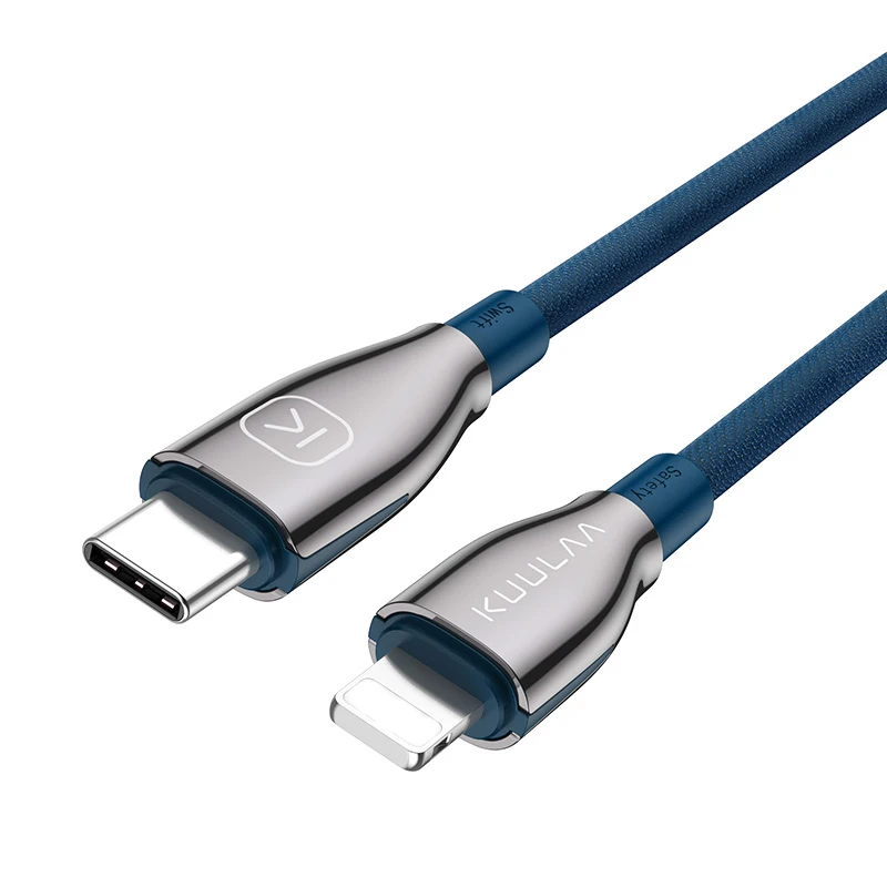 

KUULAA MFi certified cable for lighting cable for Apple Authorized factory license MFi data cable for iPhone from MFi factory