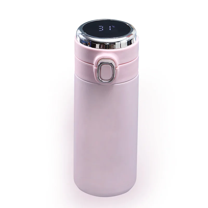 

Best Sell Stainless Steel Double Wall Vacuum Cup LED touchscreen temperature display, Customized color