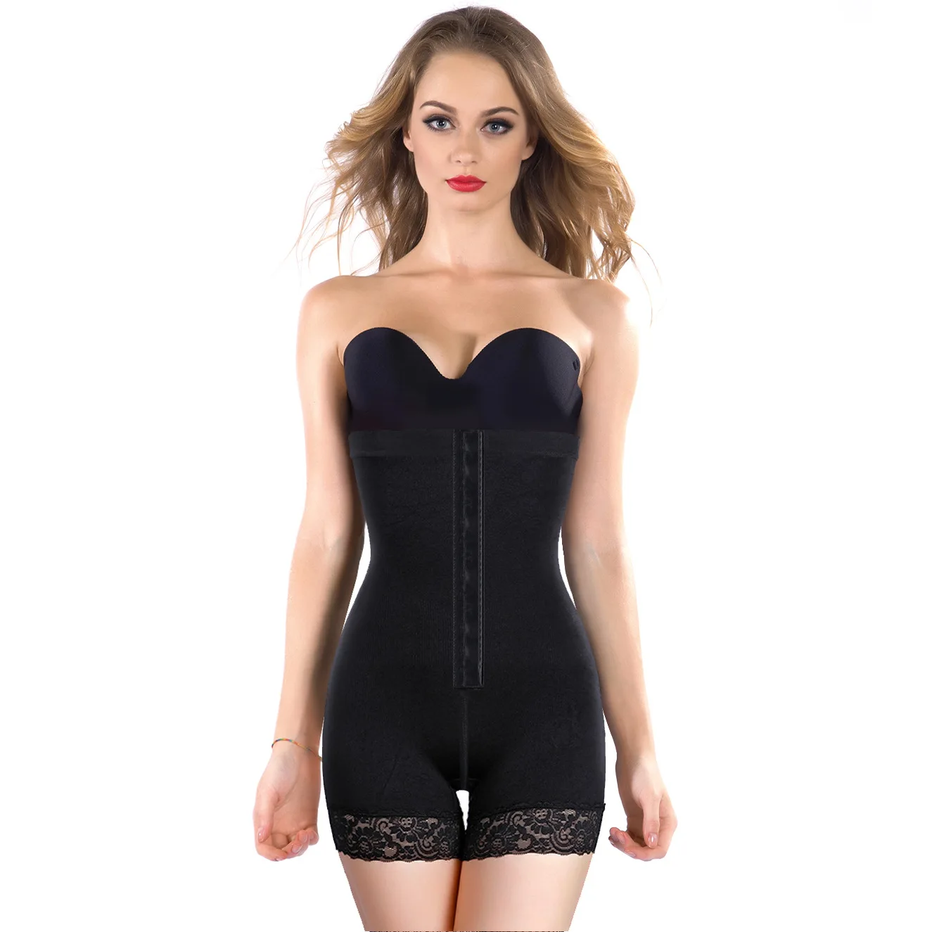 

High Elasticity Breathable Plus Size Shapers Women Underwear Sling Slim Jumpsuit Fashion Sustainable Hip Pants