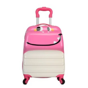 

Children Hard Shell Handle Mini School Kid's Luggage Bag Travel Toy Valise For Girls pink suitcase