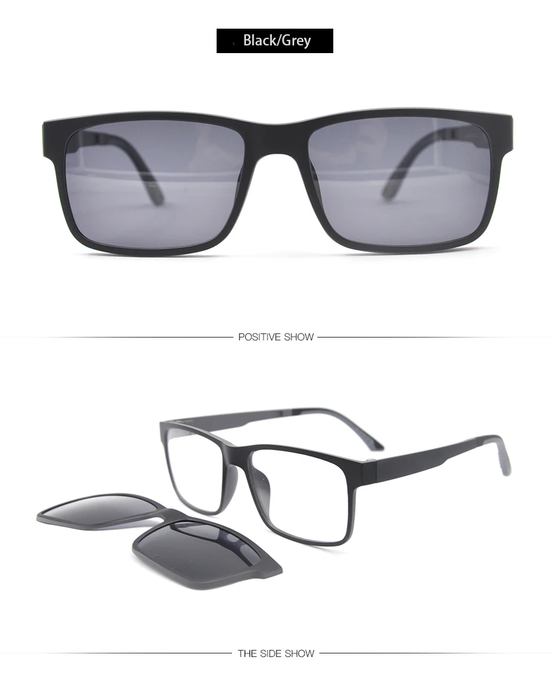 Occhiali Da Sole Polarizzati 5 In 1 Con Clip Magnetiche FELRES - Donna Uomo