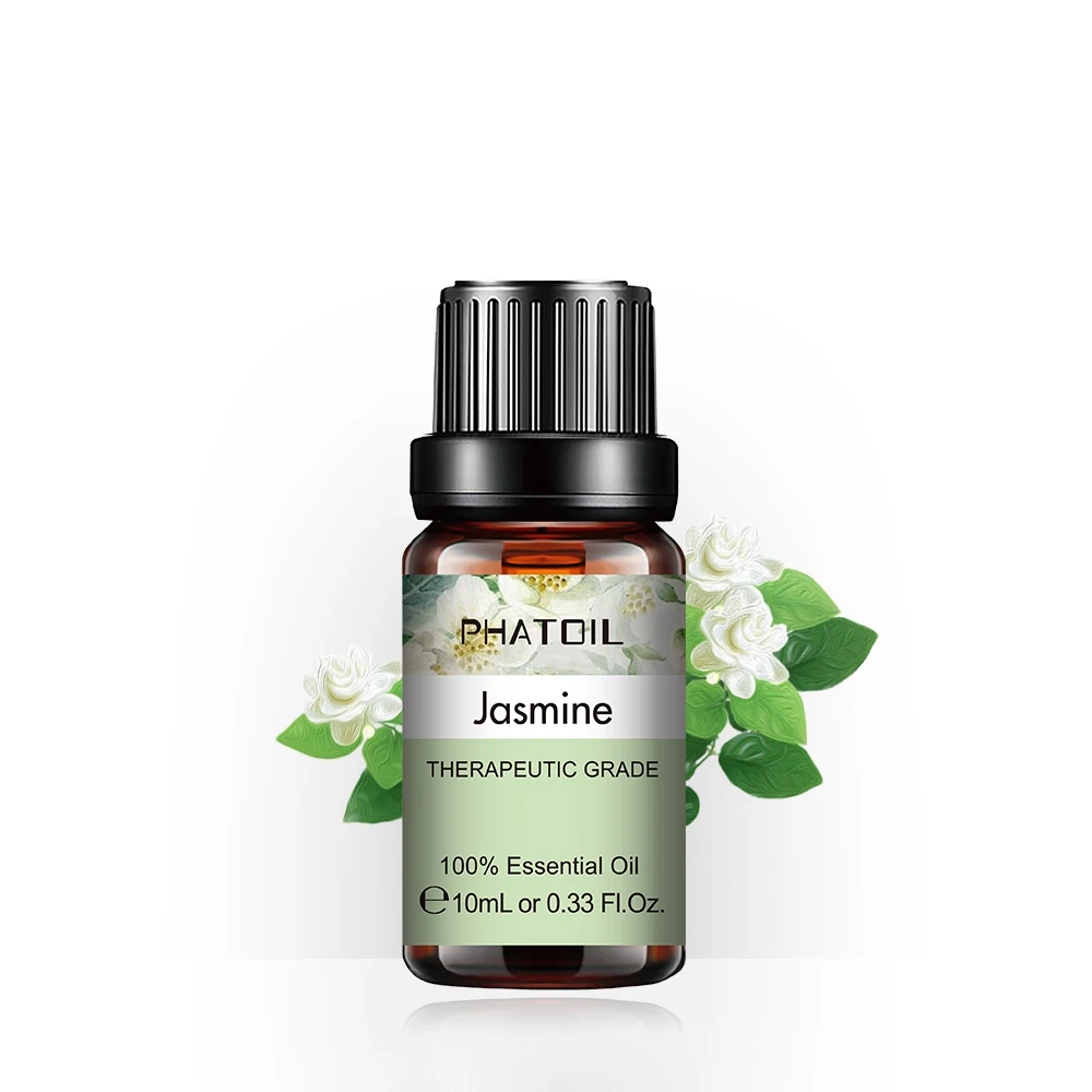 

10ML Jasmine Essential Oil Wholesale 100% Pure Natural Plant Essential Oil For Aroma Diffuser