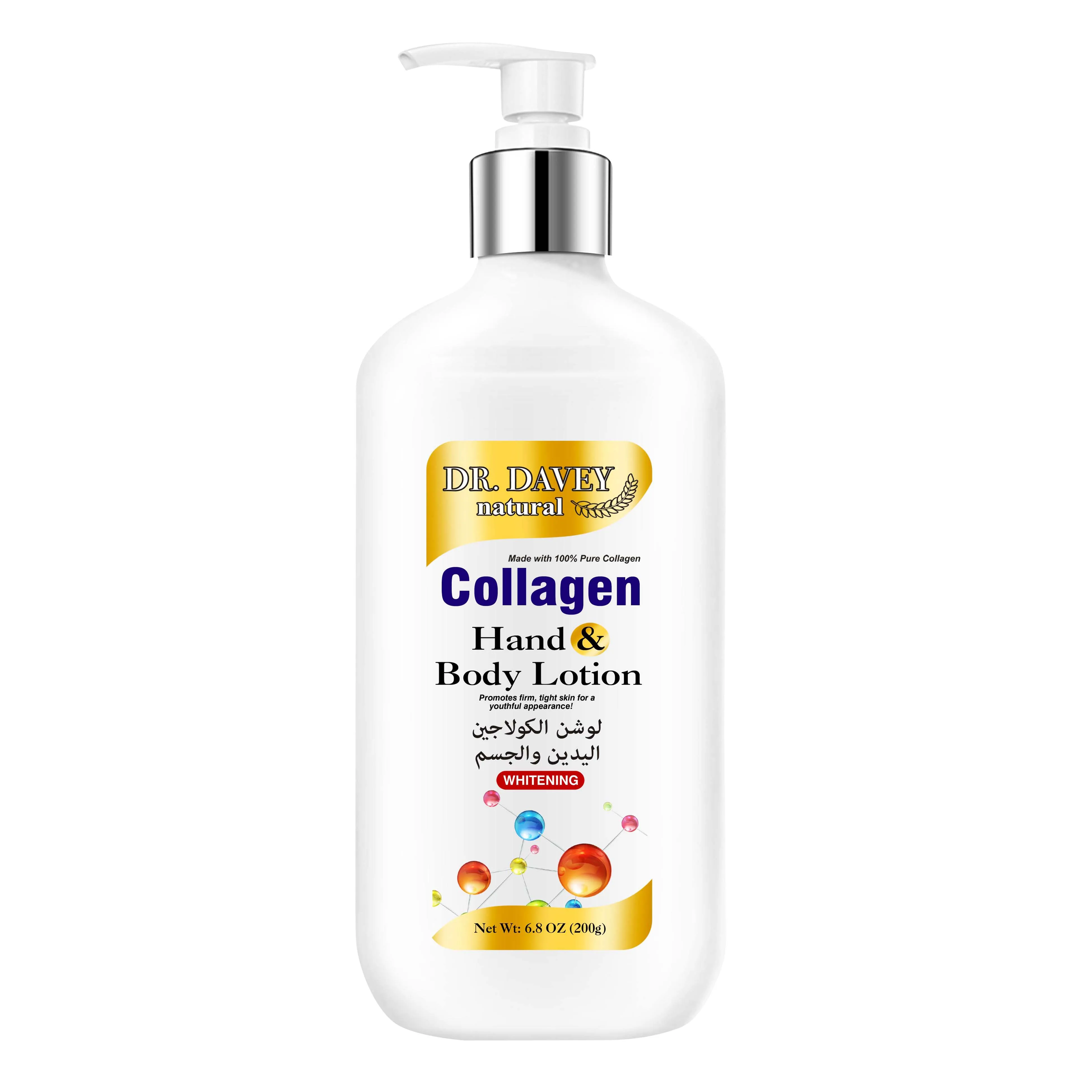 

DR.DAVEY Collagen hand and body lotion whitening effective, Milk white