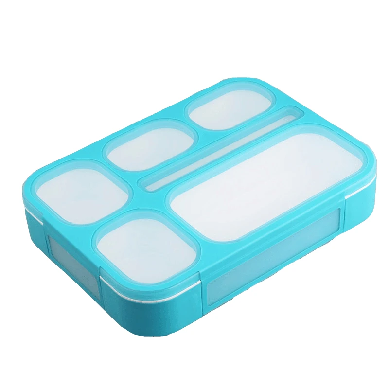 

LULA Children Lunchbox Japan Style Compartment Seal Portable Plastic Lunch Box Luxury Bento Box For Kid