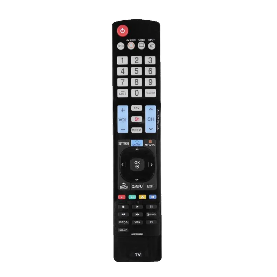 

original replacement AKB73756581 REMOTE CONTROL FIT For LG LCD LED HD with Smart button, Black
