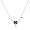 Fashion evil eye wholesale african american jewelry necklace 925 silver
