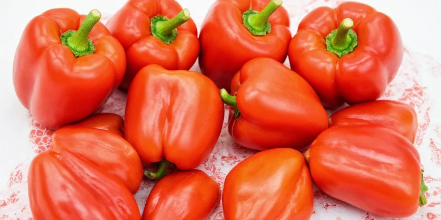 Close-up of different paprika jars