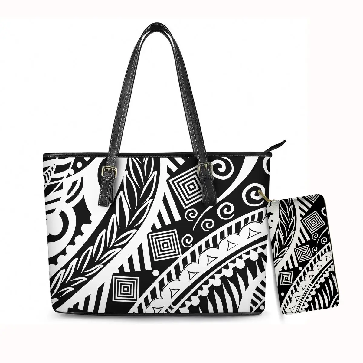 

OEM Free Sample Polynesia Hawaiian Style Ladies Handbags Women Bags Profit Purse, Accept custom made