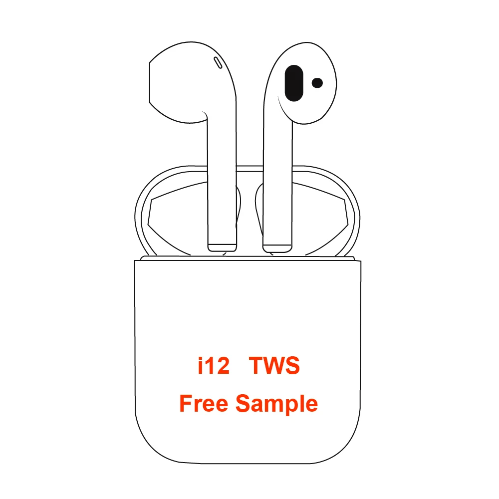 

i12tws BT5.0 Original Sport Wireless Earphones Earbuds Headphone Auriculares Air pro Inpods12 i12 TWS