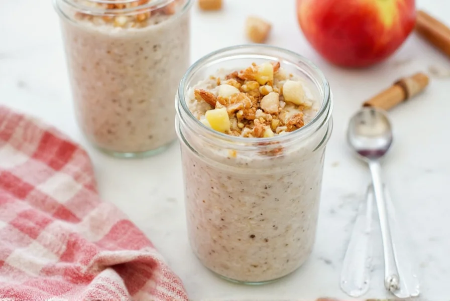 overnight oats apple cinnamon