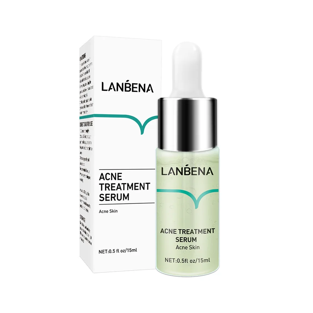 

LANBENA herbal acne treatment face serum OEM private label anti acne skin brightening serum oil acne treatment serum