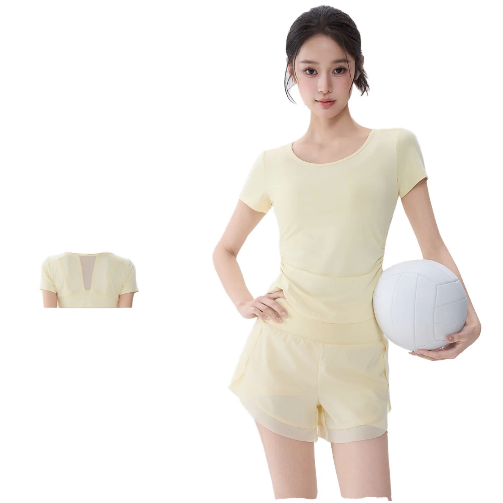 Breathable两Piece Set健身用Yoga Set