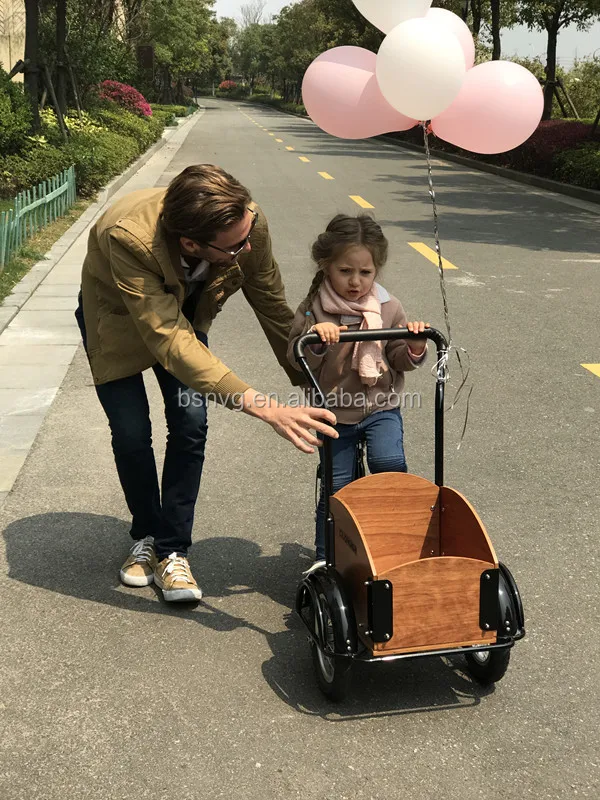 Children Bucket Bike Kids Tricycle With Box Children Cargo Bike