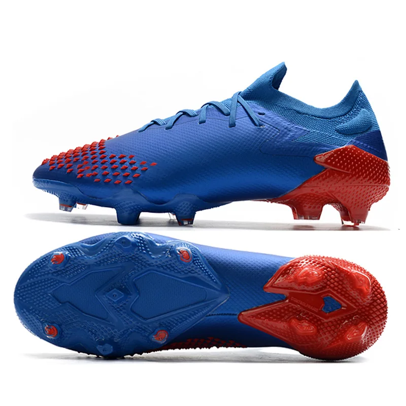 

FG Football Boots Training Men Sports Sneakers Shoes Soft Turf Futsal Men Soccer Shoes Outdoor Cleats New Adults Breathable