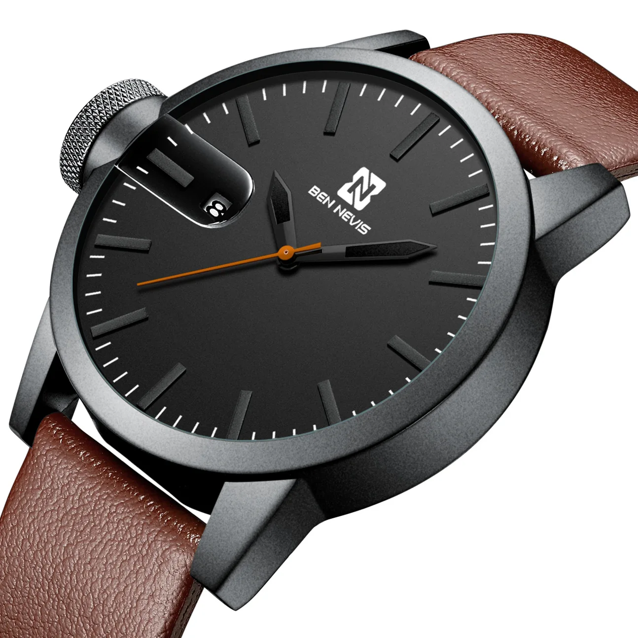 

Fashion trend foreign trade men quartz watch calendar watch man