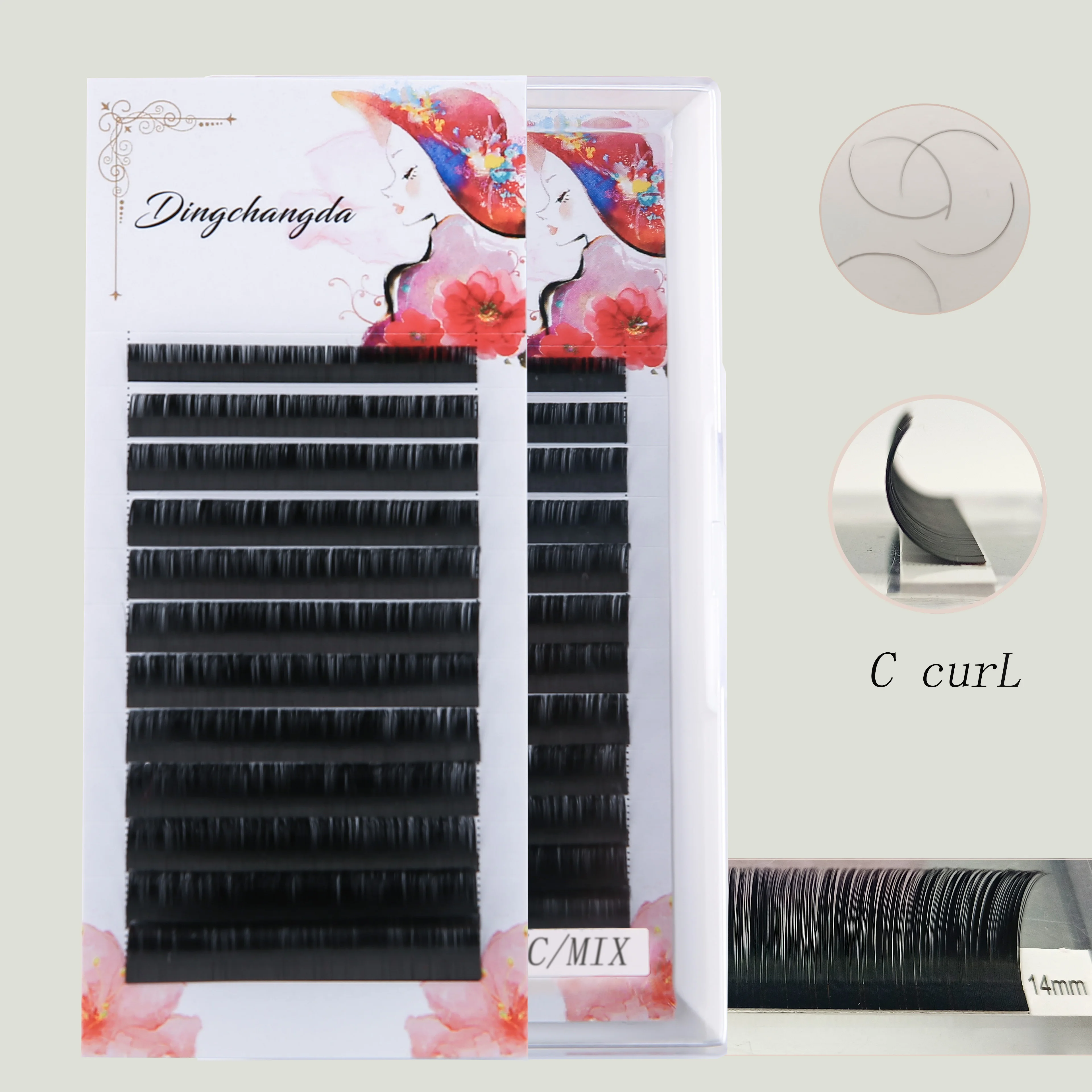 

Vendors Silk Eyelash Extension Handmade Eyelash Extensions Private Label Russian Volume Extension For Makeup