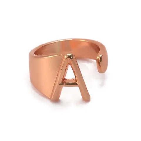 

Factory direct sales new unique personality dating party nightclub 26 letters any combination ring, Gold/silver/rose gold