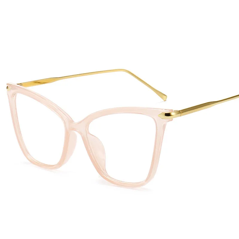 

Frames On Frame Optical Eyeglasses Custom Shot Cat Eye Wholesale Blue Light Blocking Glasses, Shown