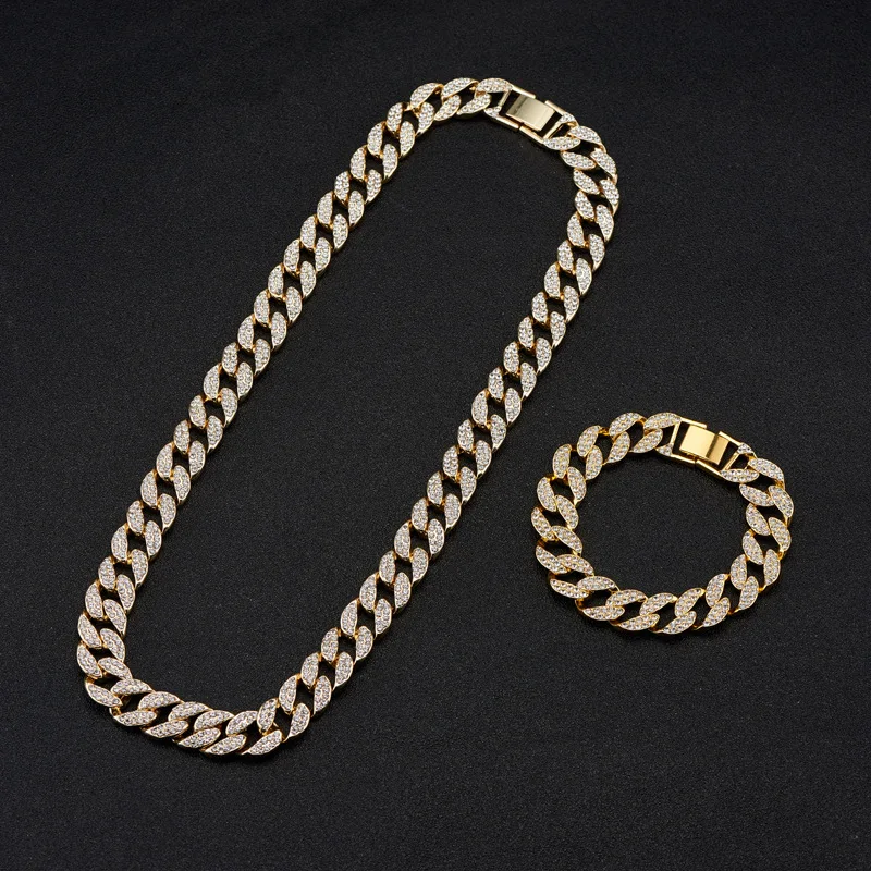 

Wholesale Joyeria Acero Inoxidable Gold Plated Jewelry Figaro Chain Miami Curb Cuban Link Necklace Bracelet Men's Jewelry Set, Custom colors accepted