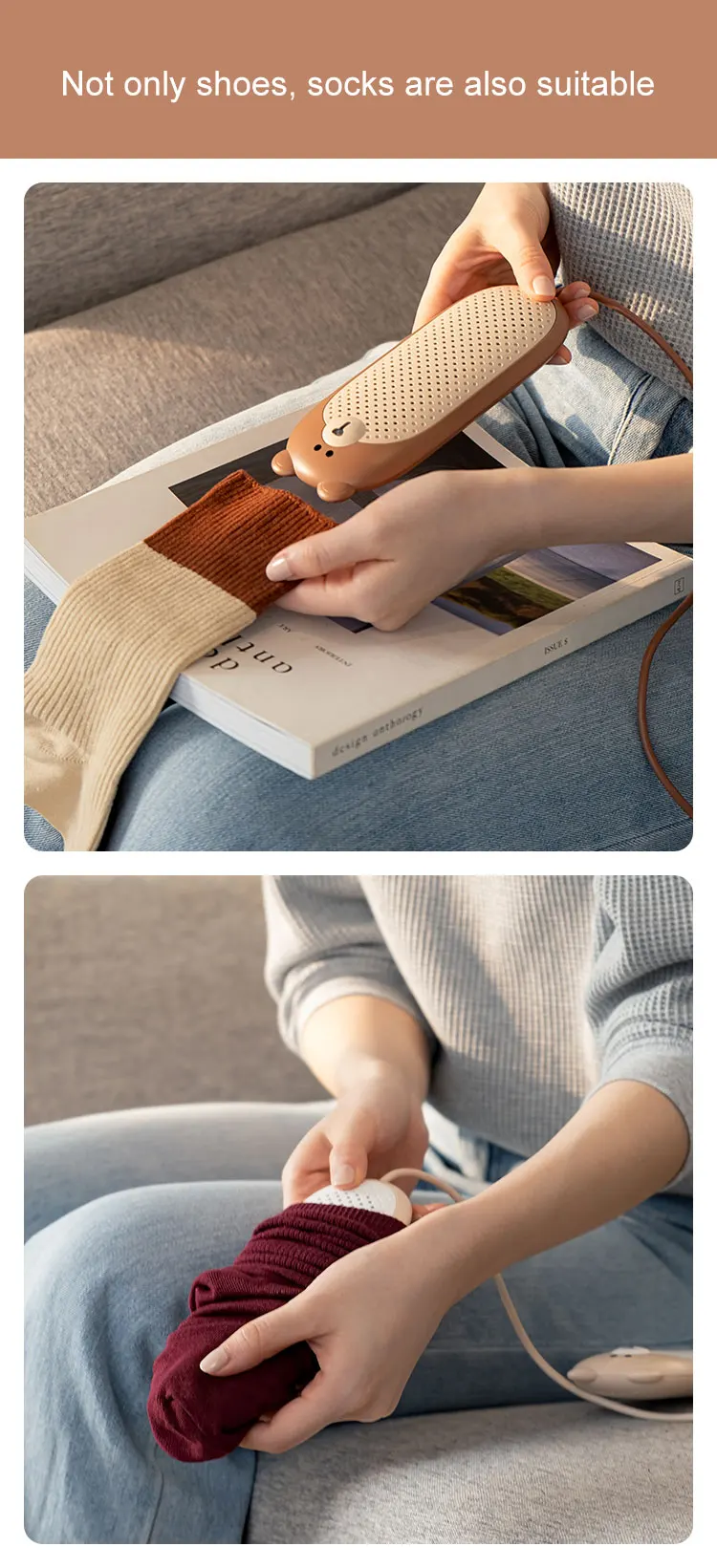 Portable Usb Shoe Dryer Uv Heating Mats Foot Warmers Deodorant