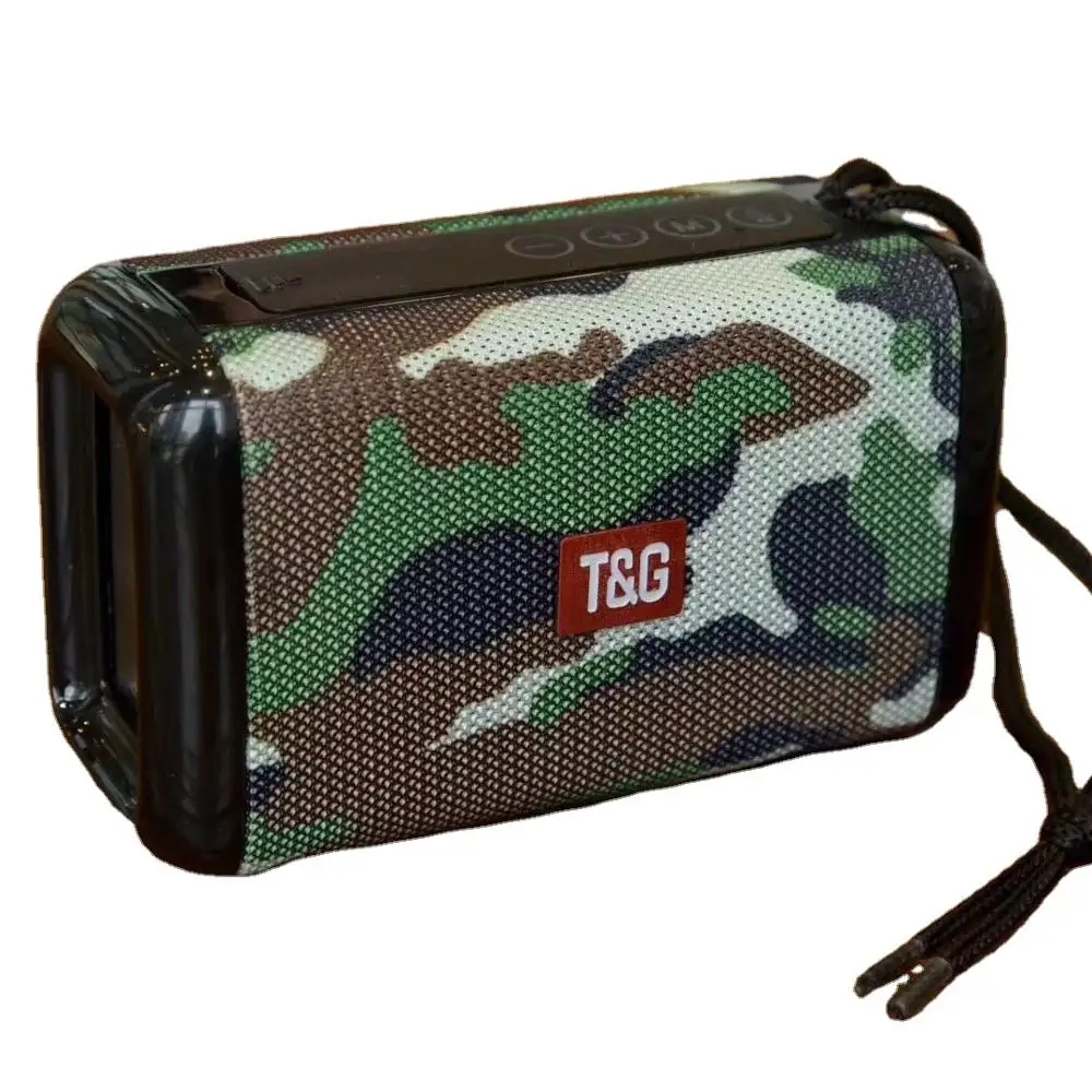 

TG163 Speaker Mini Portable Wireless Speaker Stereo Soundbox Subwoofer Music Player Support FM TF Card Outdoor Speaker