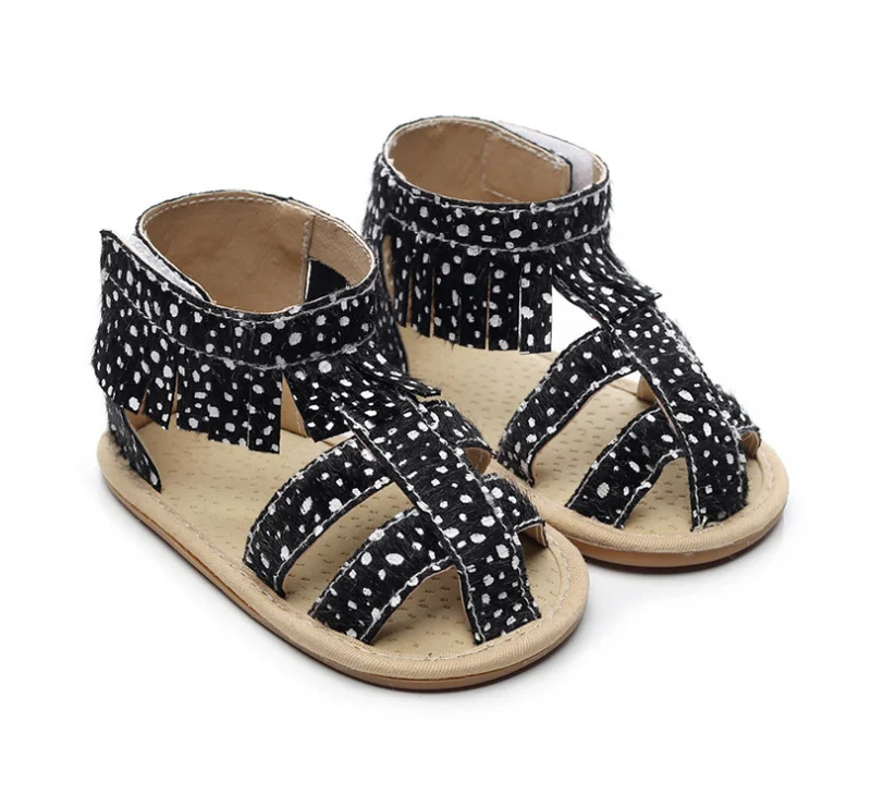 

Latest Roman Baby Shoes Cow Leather Soft Kids Sandals Boys, Multi colors