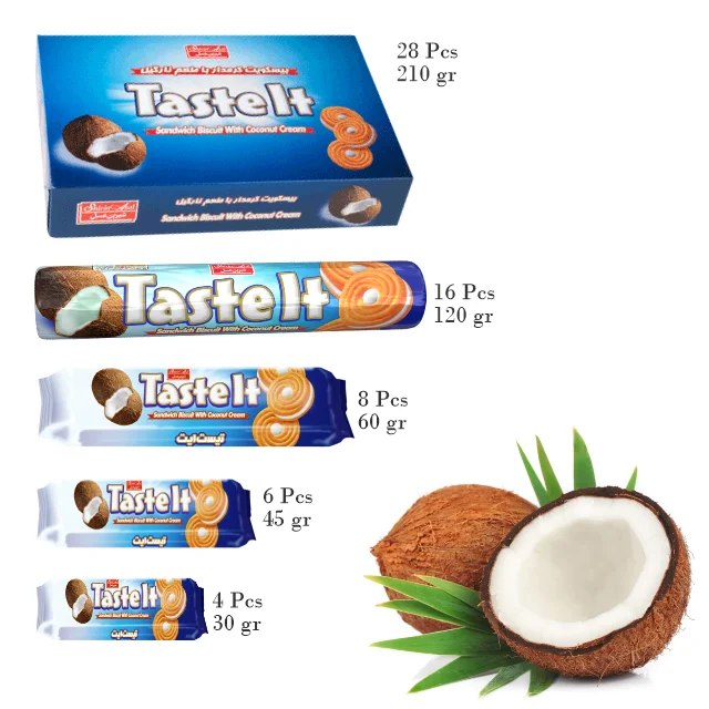 
Taste It Cream Sandwich Biscuit from Iran 