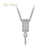 Factory Wholesale 18K white gold jewelry pearl accessories charm pendant setting for girls
