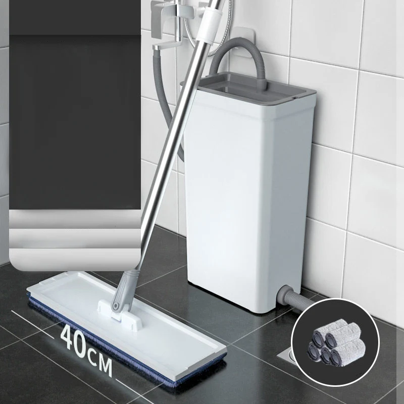 

BBA229 Wet and Dry Mopping and Wiper Artifact Washing Machine Flat Mop Lazy Household Hand-washing Mop