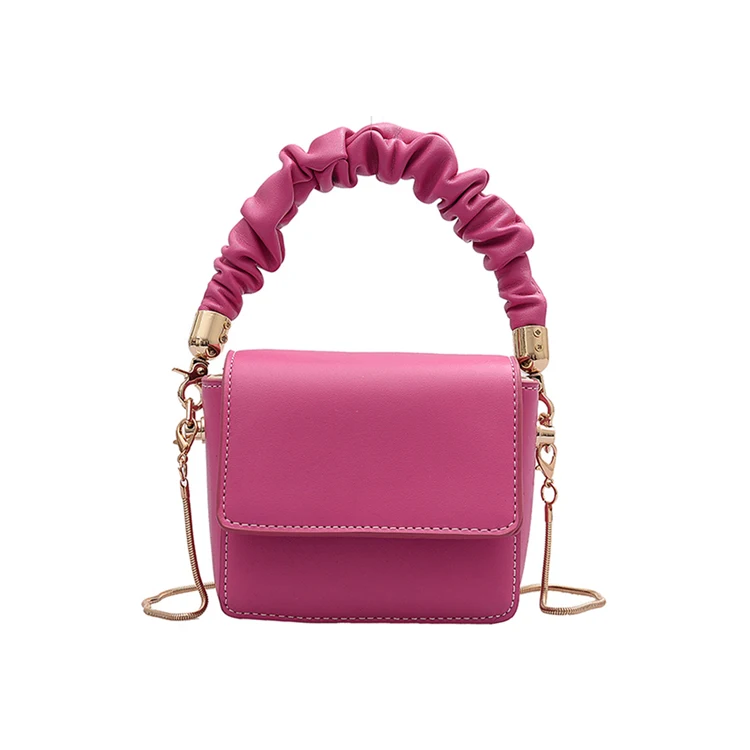 

fashion candy color summer chain crossbody bags small girl mini hand bag women purses and handbags, White,purple,green,black,rose red