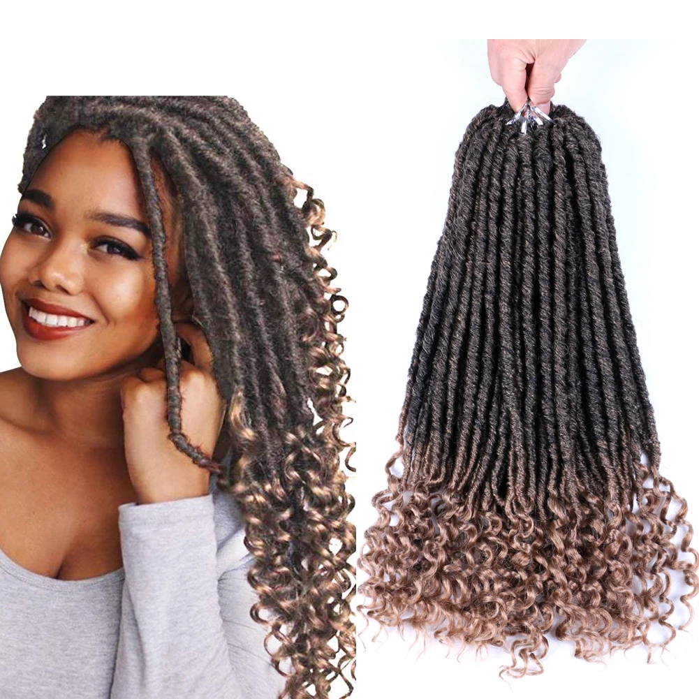 

Onst Best Price Faux Locs Crochet Braids 20 Inch Soft Natural Soft Synthetic Hair Extension 24 Stands/Pack Goddess Locks