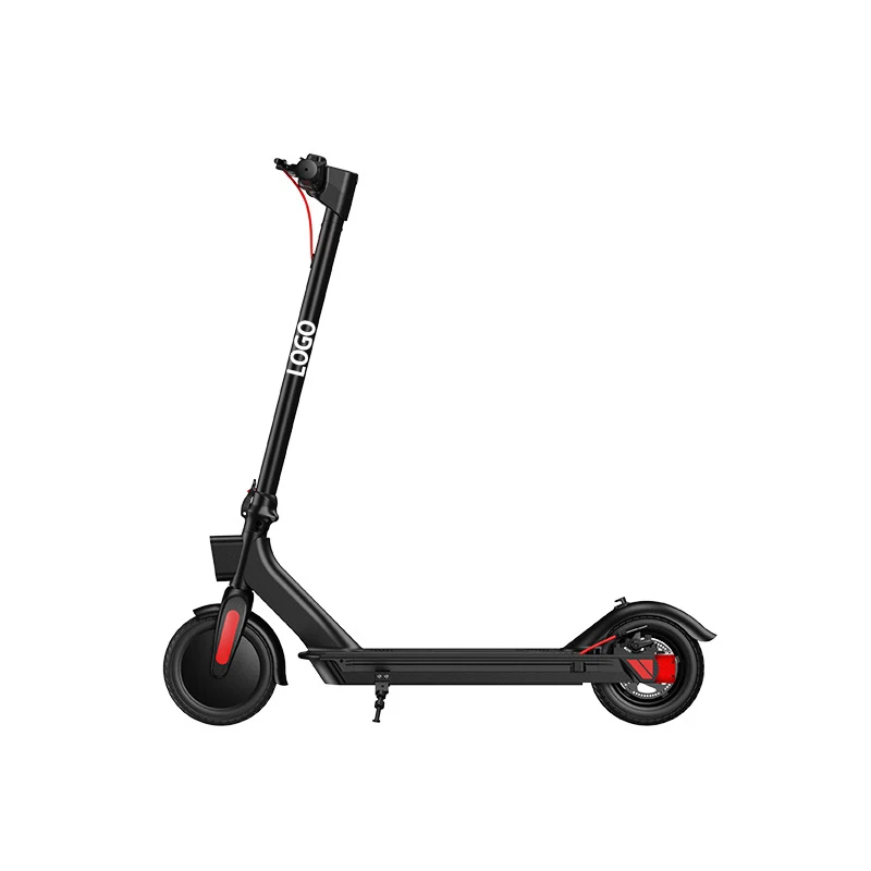 

battery scooter cheapest electric scooter for adults two wheels 350w folding powerful adult electric scooter, Black