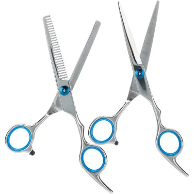 

Hair salon barber's hairdressing tools high grade high temperature resistant flat tooth scissors