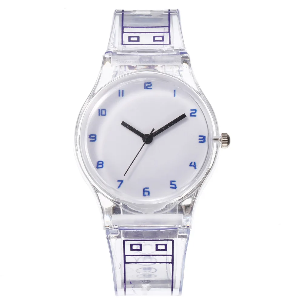 

New Transparent Wristwatch For Girl 2020 Korea Style Cheap Fashion Quartz Watch Accept Small Order Wholesale Jewelry Accessory