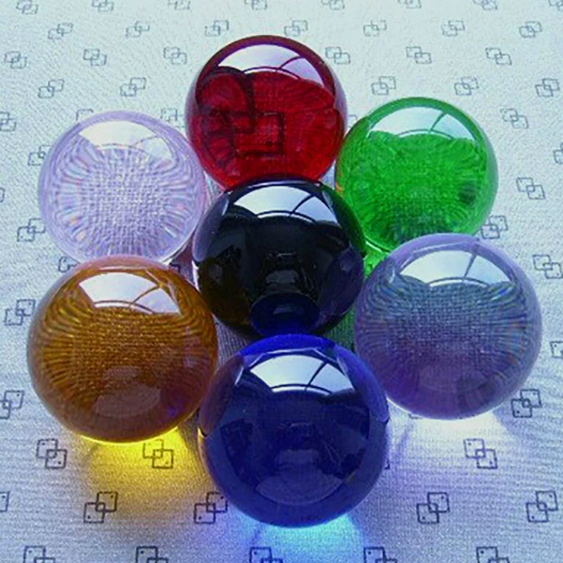 
16mm High Precision Colorful Crystal Glass Ball Sphere Solid Ball 