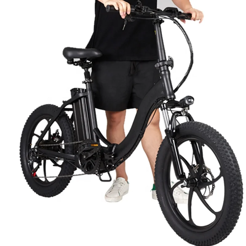 

Electric Bike-Electric Bike Manufacturers Super Power Electric Bicycle350w Bomber Electric Bike Program Cheap Sale, Black