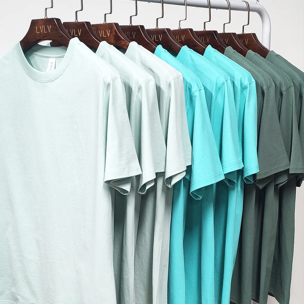 

Wholesale pure cotton streetwear blank heavy t shirt sport screen printing men t shirt