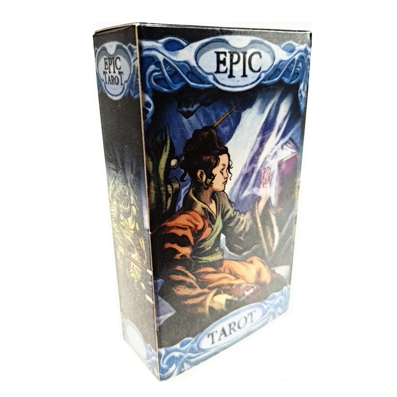 

epic tarot Cards English Deck PDF Guidebook Table Card Game Magical Fate Divination Game Tarot