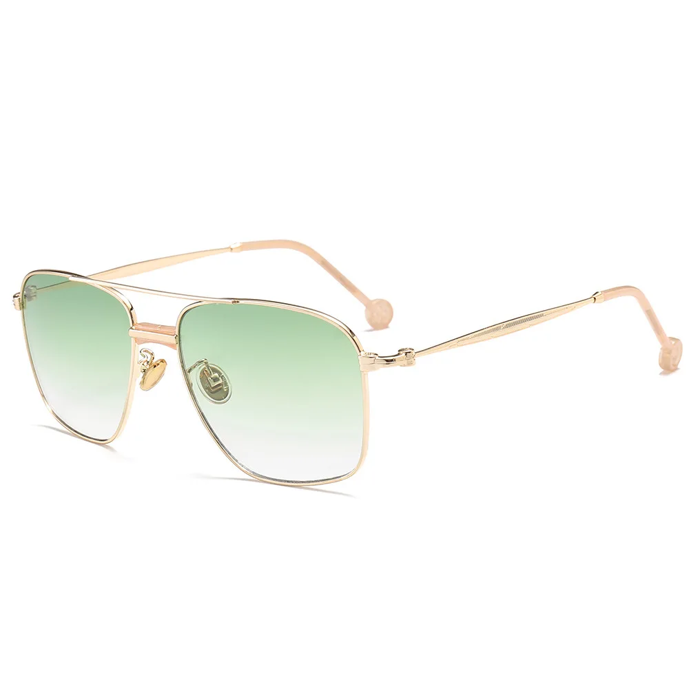

2021 Trendy Custom Fashion Vintage Women Square Sun Glasses Fashion Brand Men Shades Sunglasses