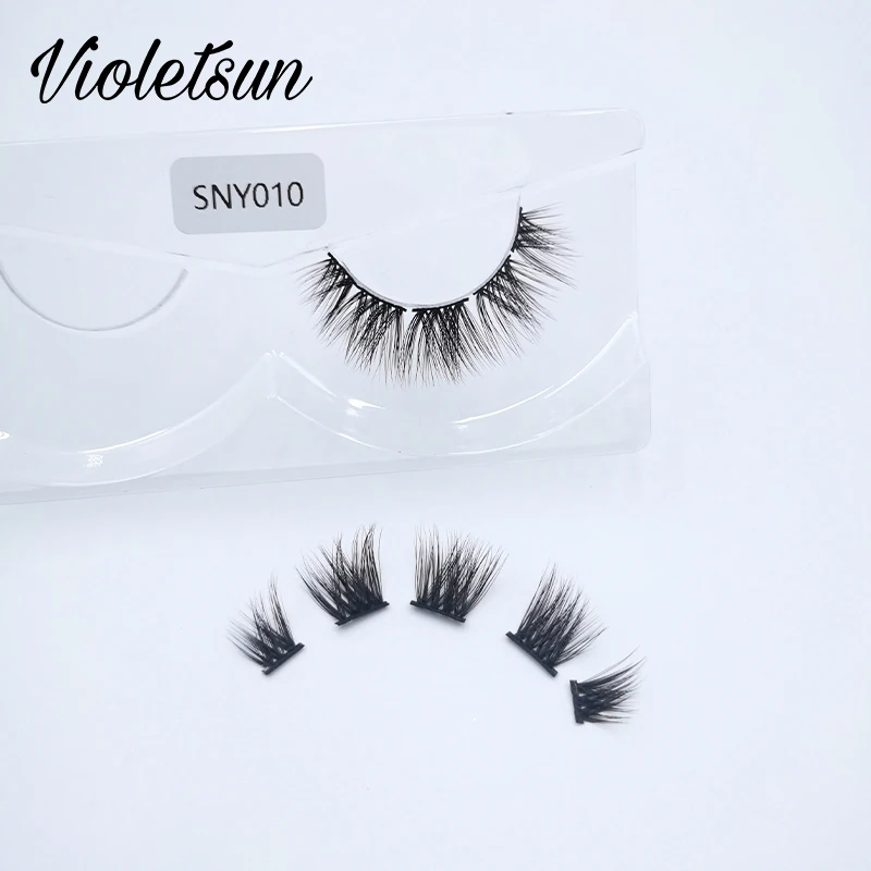 

private label Individual lash super fluffy and silk faux mink lashes
