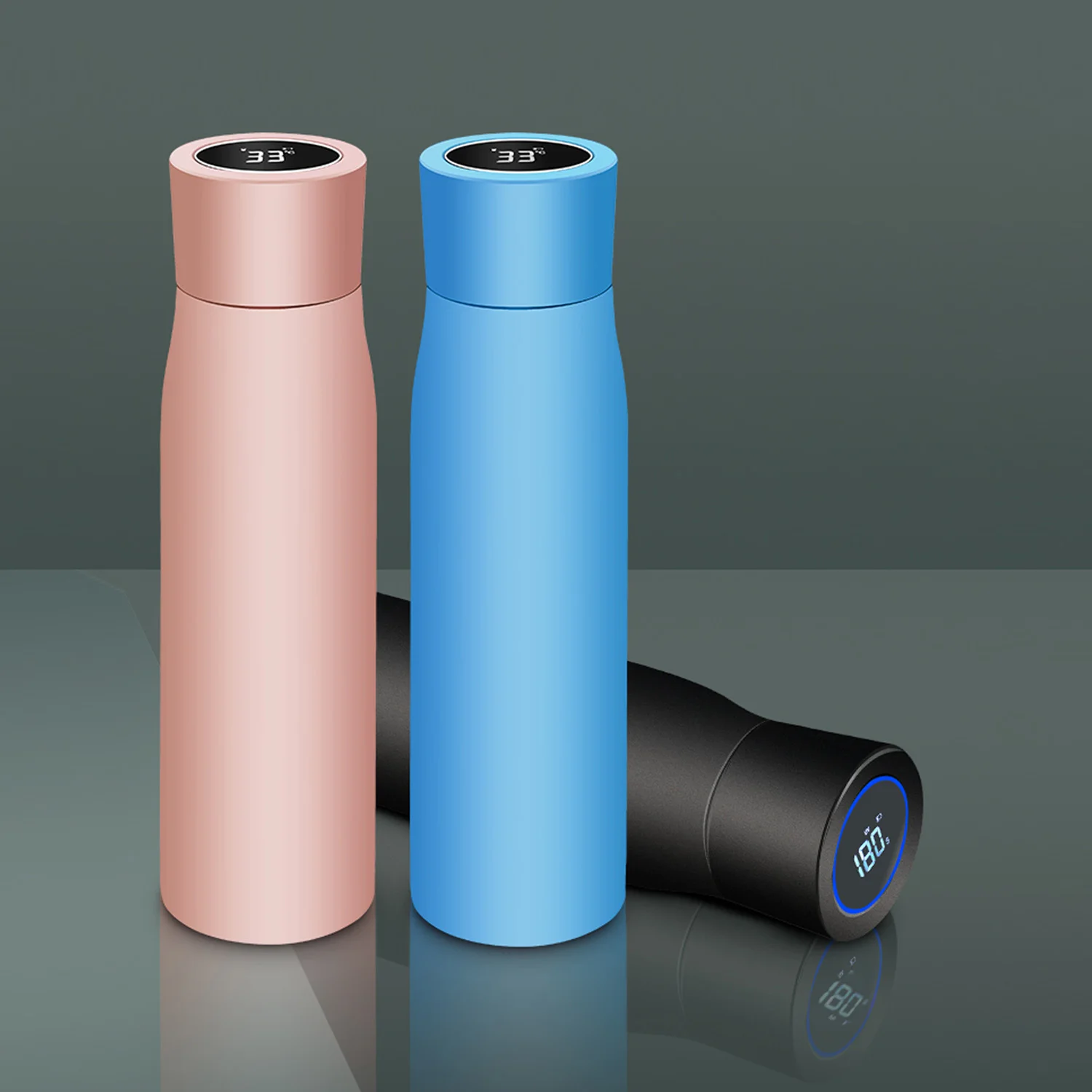 

UV Sterilizing Purifier Portable Smart Insulation Cup Car Heater Tumbler Stainless Steel Self Cleaning UV Water Bottle