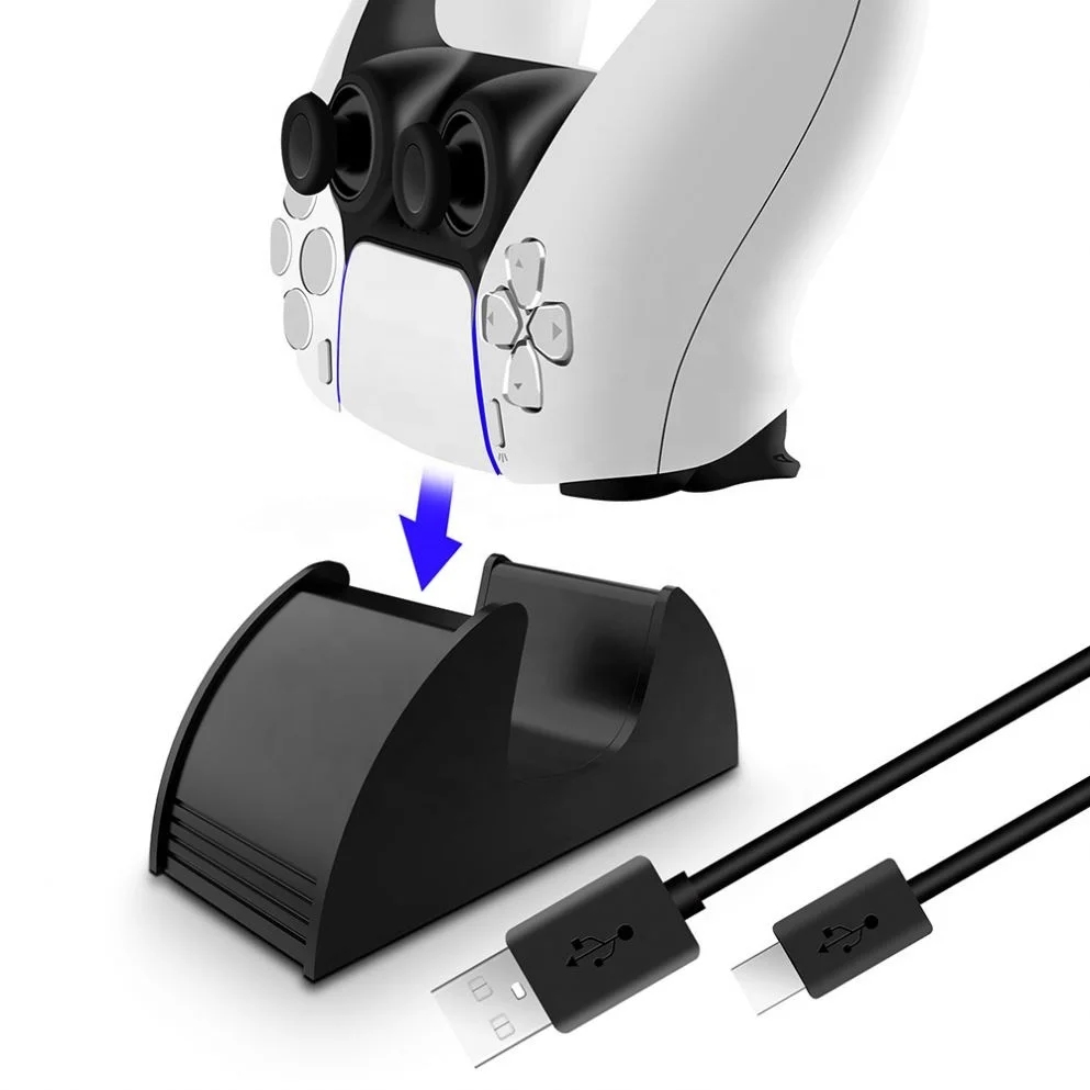 

Ps5 Controller Single Charger Holder Charge For Portable Small Gp5-1615