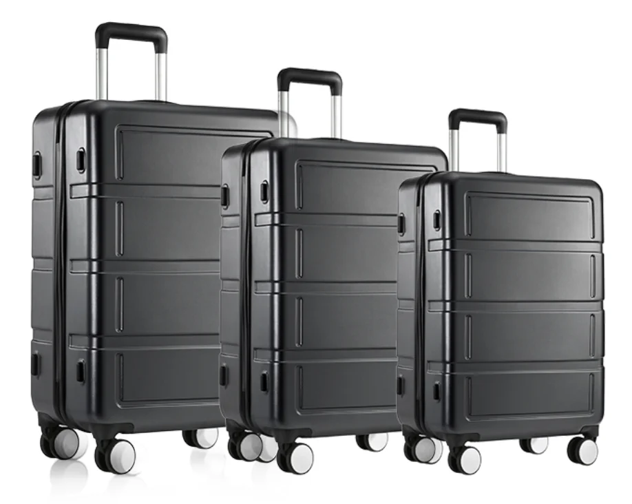

Suitcase 20" Frosted PC Portable Large Capacity Business Travel Luggage Trolley Bag, Customized