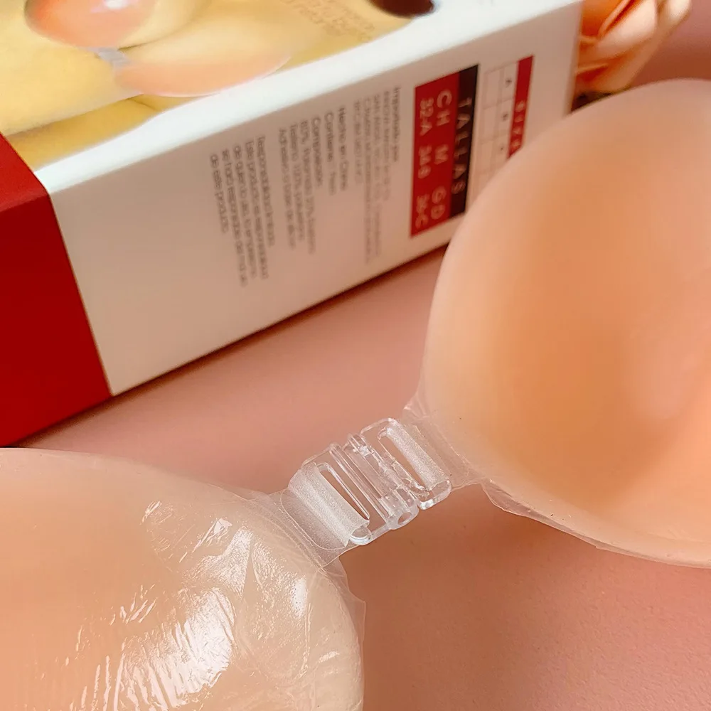 

Top Selling Women Bra Invisible Bra Manufacturer Eco Friendly Silicone Bra, Nude