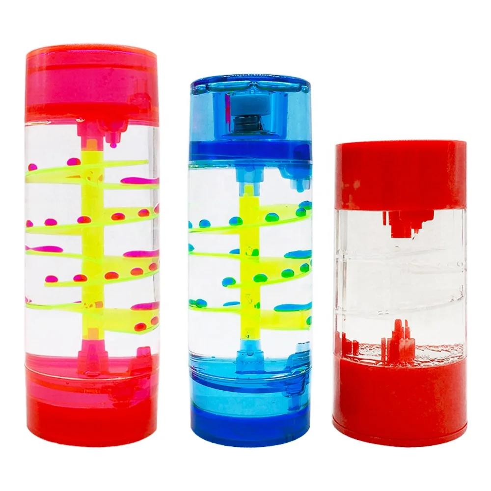 

Wholesales Customize Acrylic Color Rotation Liquid Hourglass Timer, Green, blue, orange or customize color