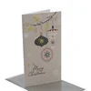 Wholesale Chinoiserie Merry Christmas cards, Christmas Gift Appreciation Greeting Cards
