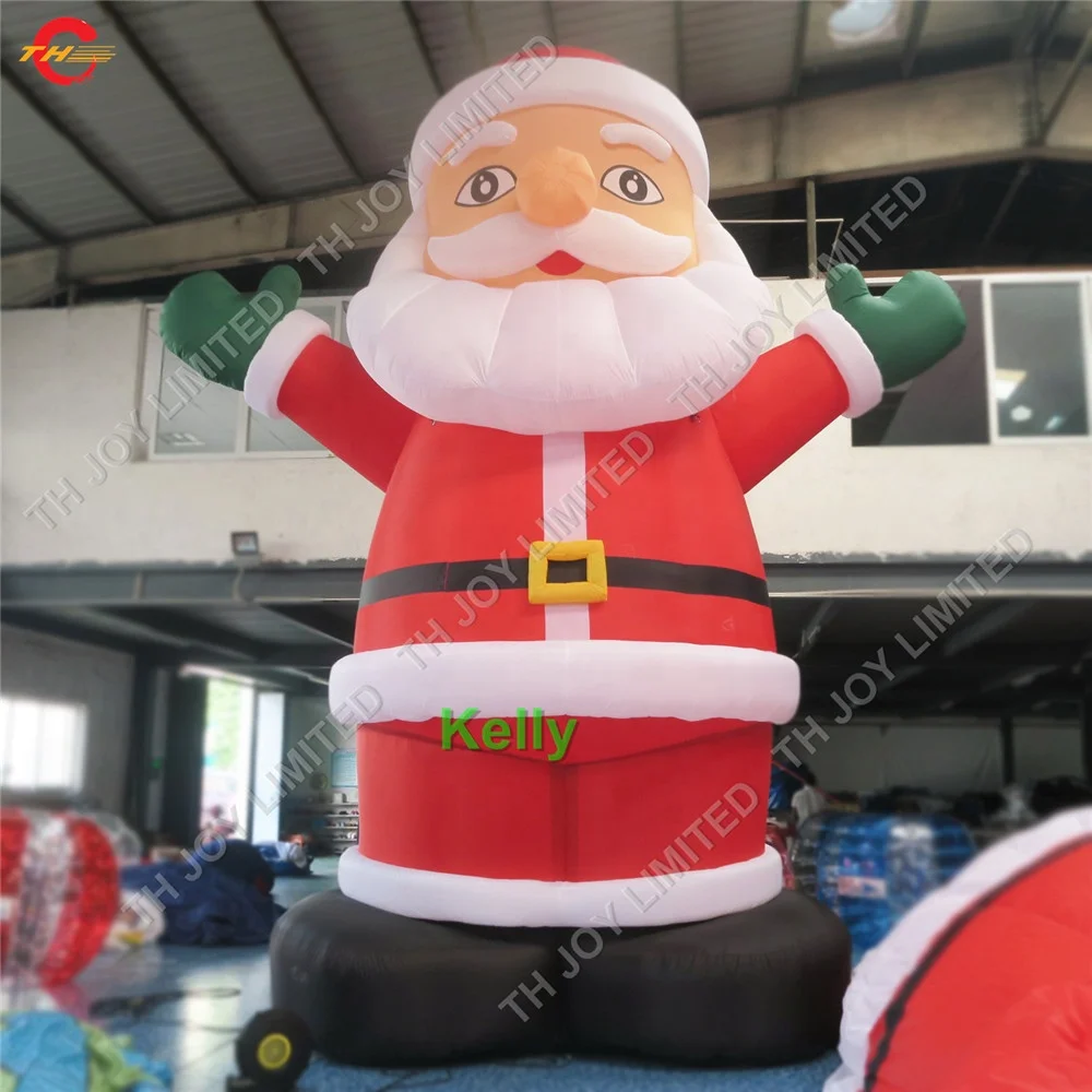 

free shipping STOCK inflatable Santa air balloon for outdoor advertising cheap Christmas Santa inflatable in stock for sale