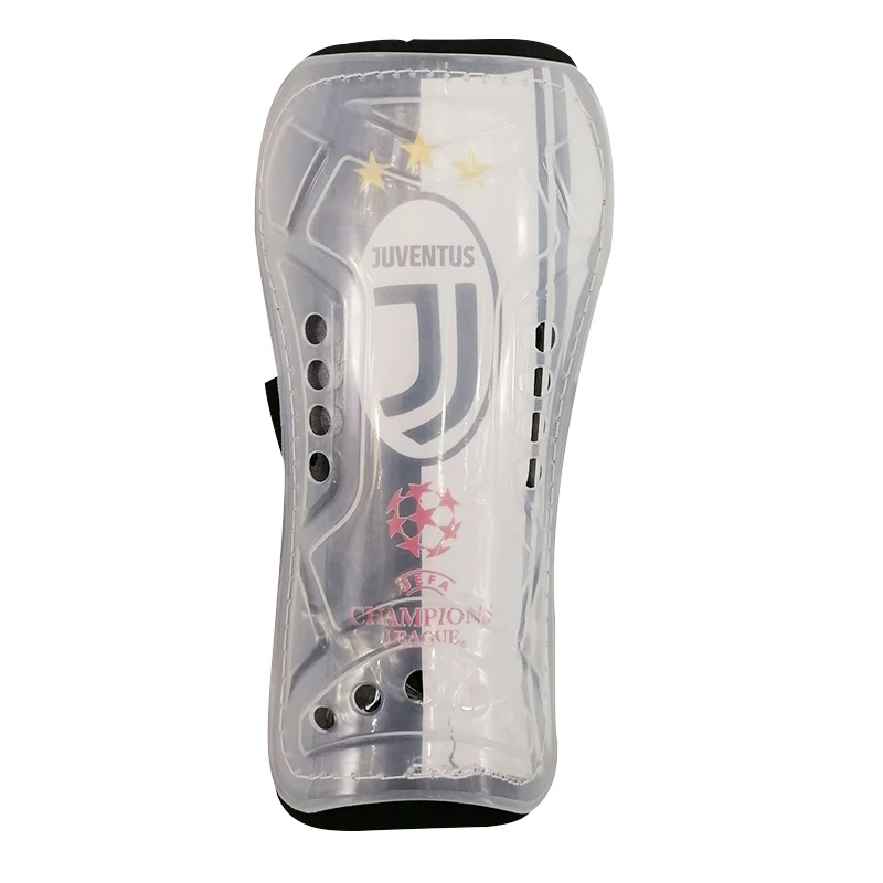 

Wholesale Custom Team Logo Football protective gear Shin Pads JUV Factory
