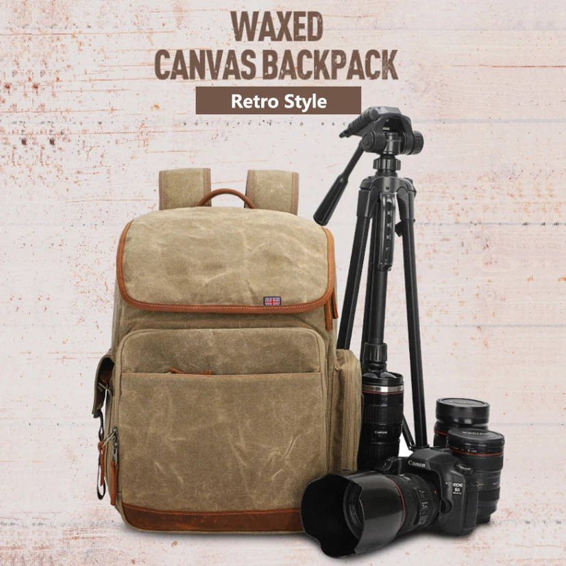 

Fashion camera backpack waterproof outdoor camera bag case video digital dslr bag multi-functional casual backpack